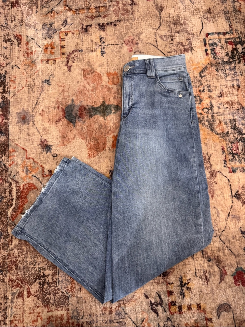 Democracy Women's Light Blue Wide-Leg Jeans